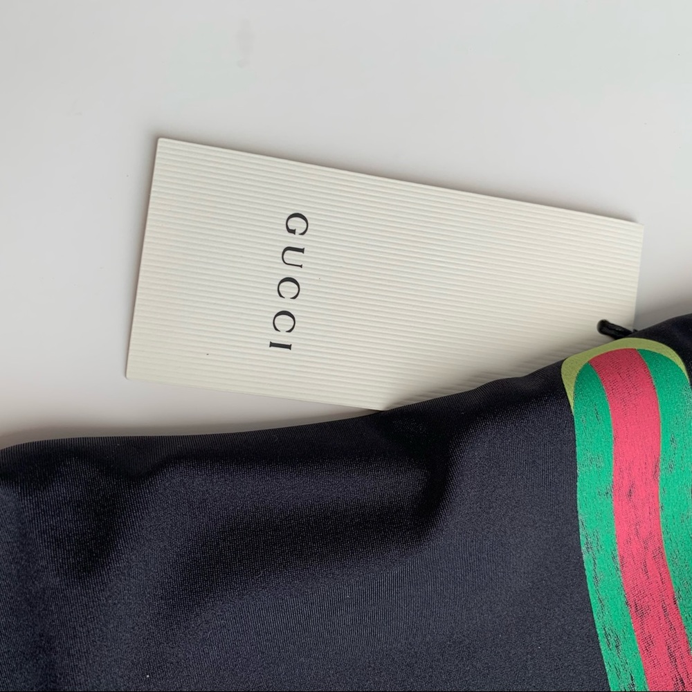 Gucci Black Vintage Logo One-piece Swimsuit - Picture 16 of 16